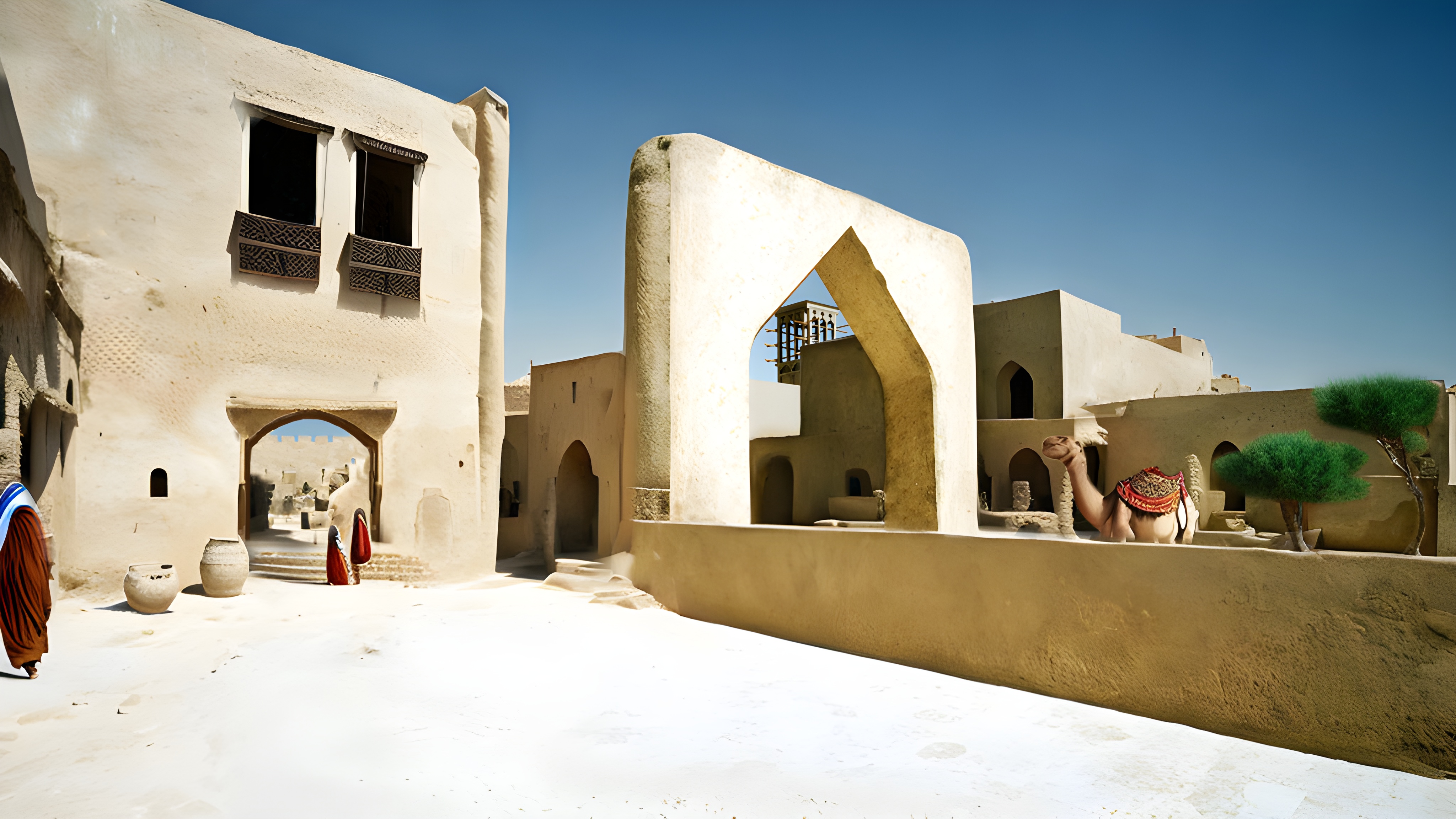 AI-refined front view