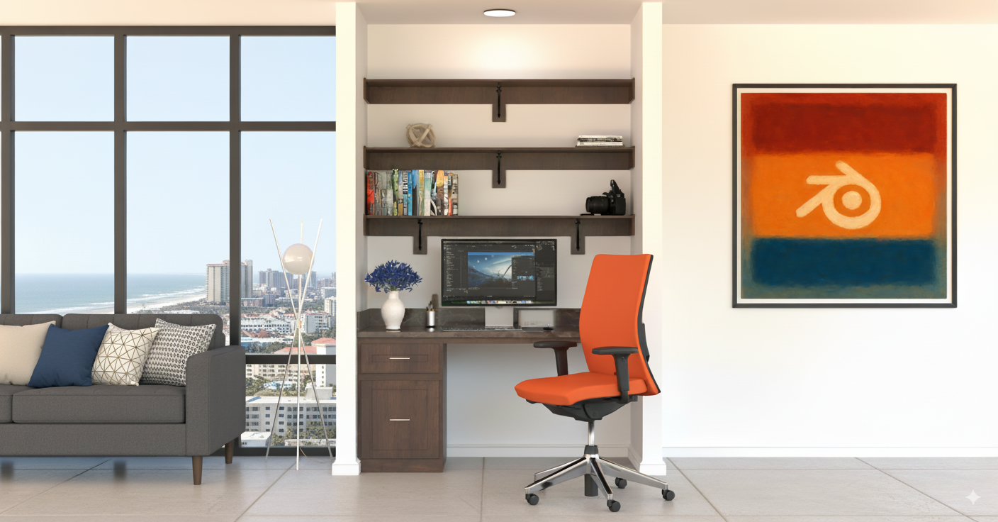 Apartment in Myrtle Beach — final render