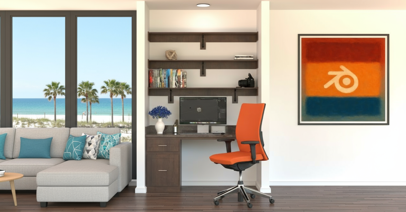 Apartment in Myrtle Beach — final render