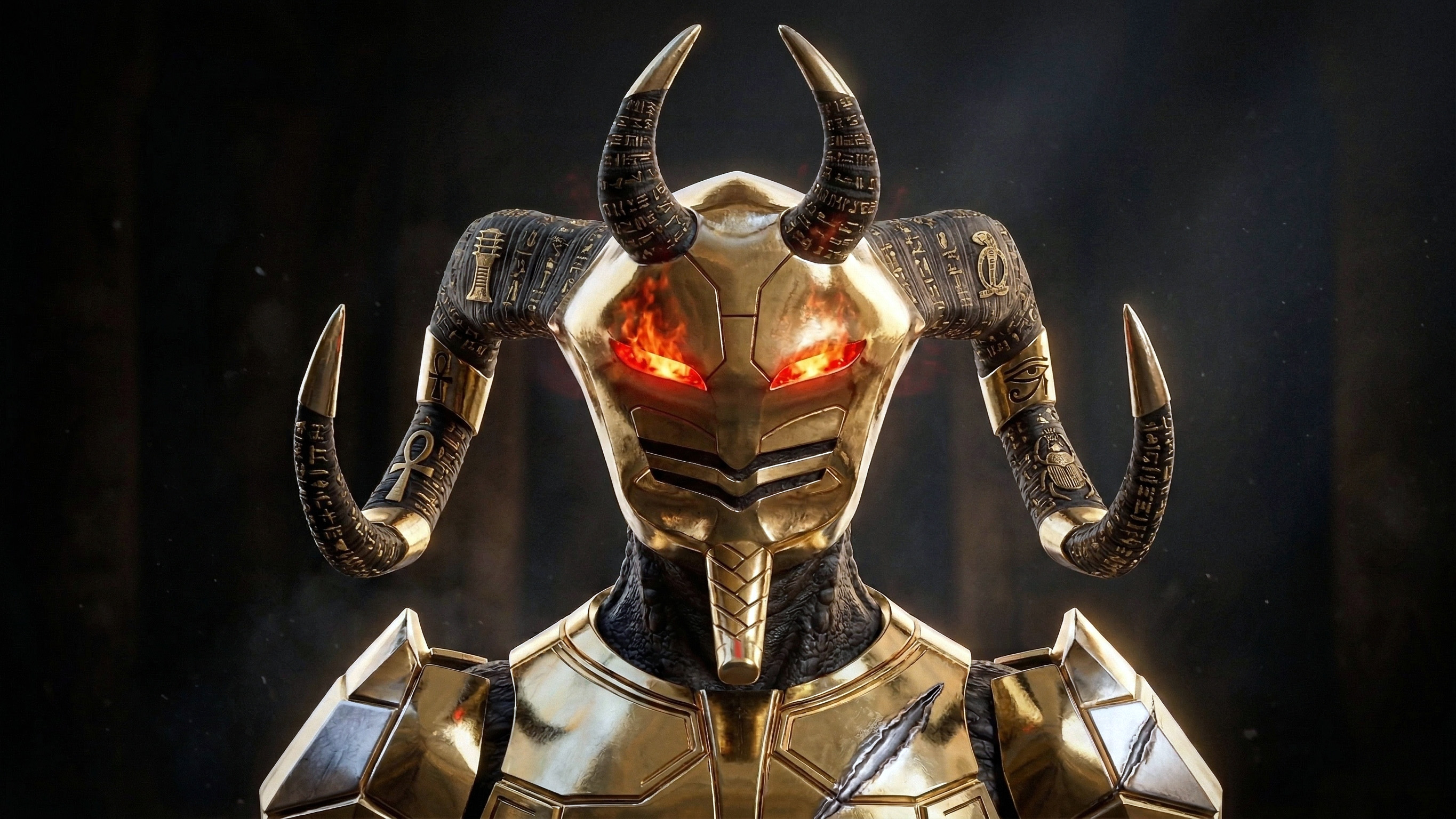 Tiefling — Nano Banana front view